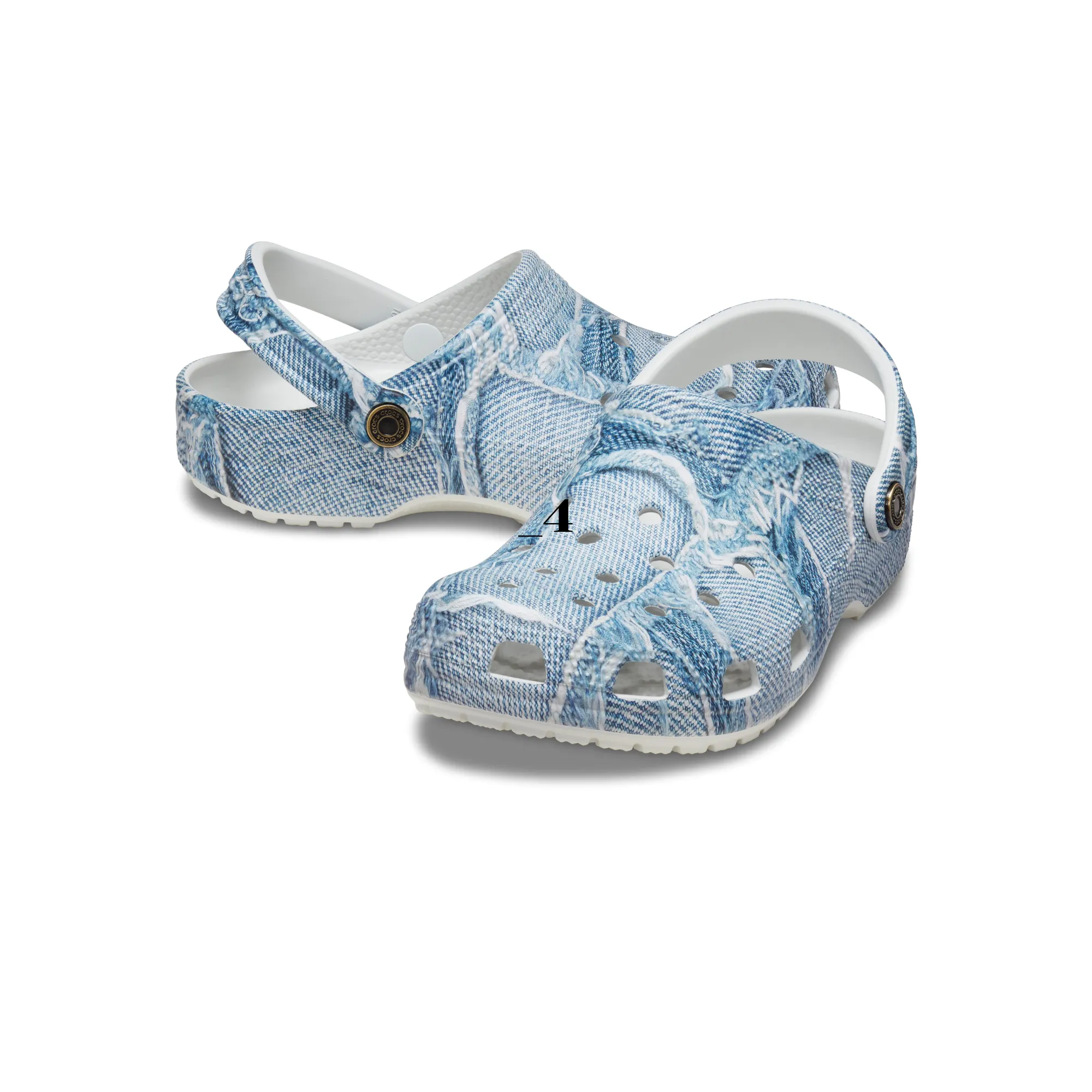 รองเท้าลำลองผู้ใหญ่ CLASSIC DENIM CLOG