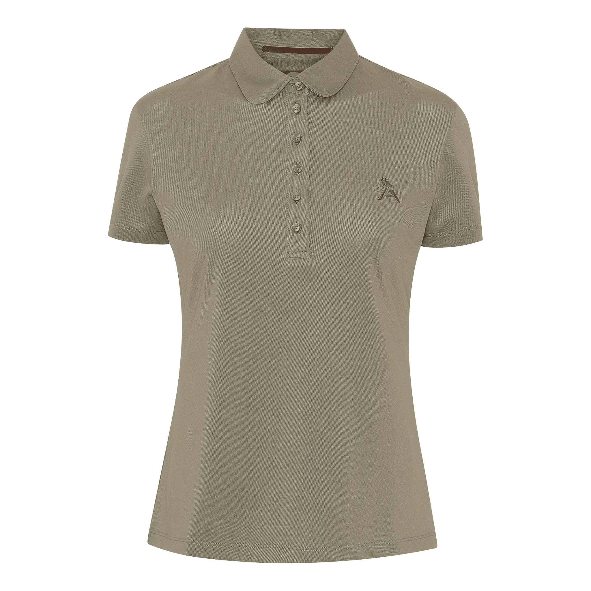 A Equipt Polo T-Shirt W - Khaki