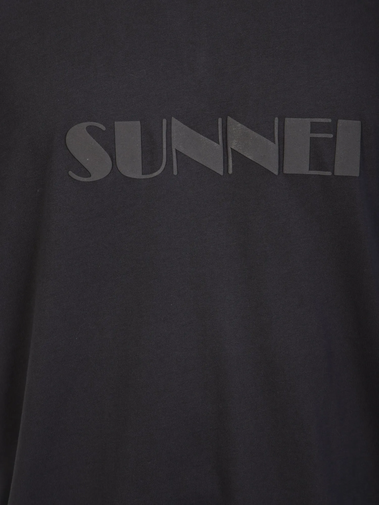 Black Sprayed logo t-shirt