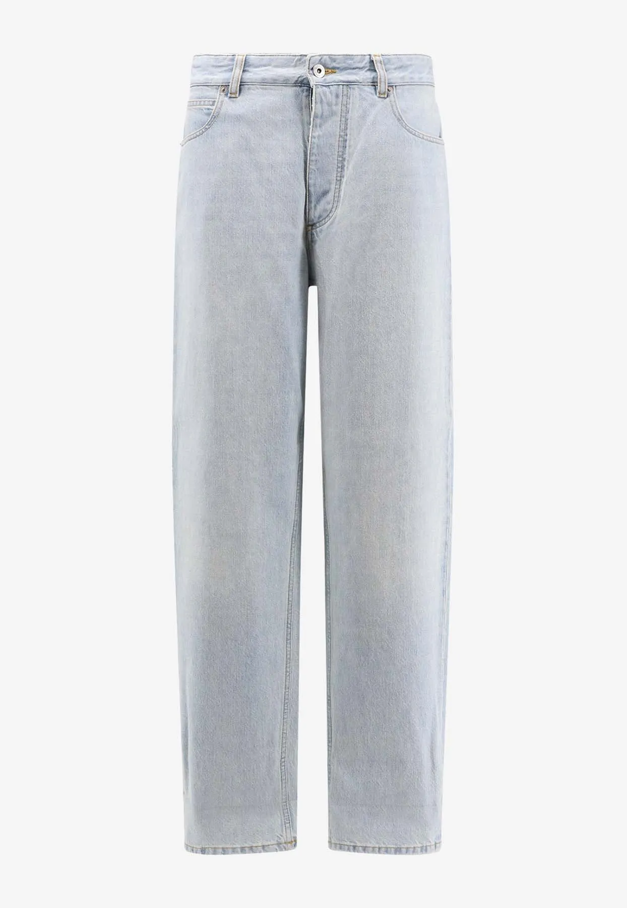 Bleached Straight Jeans