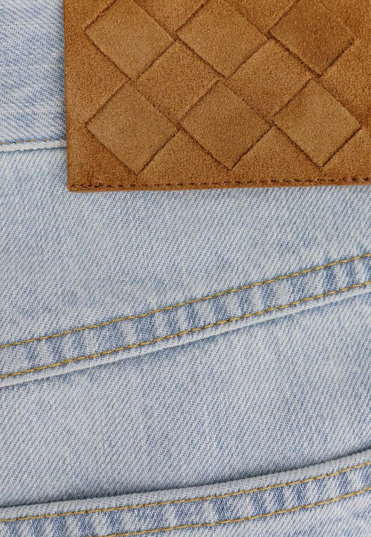 Bleached Straight Jeans