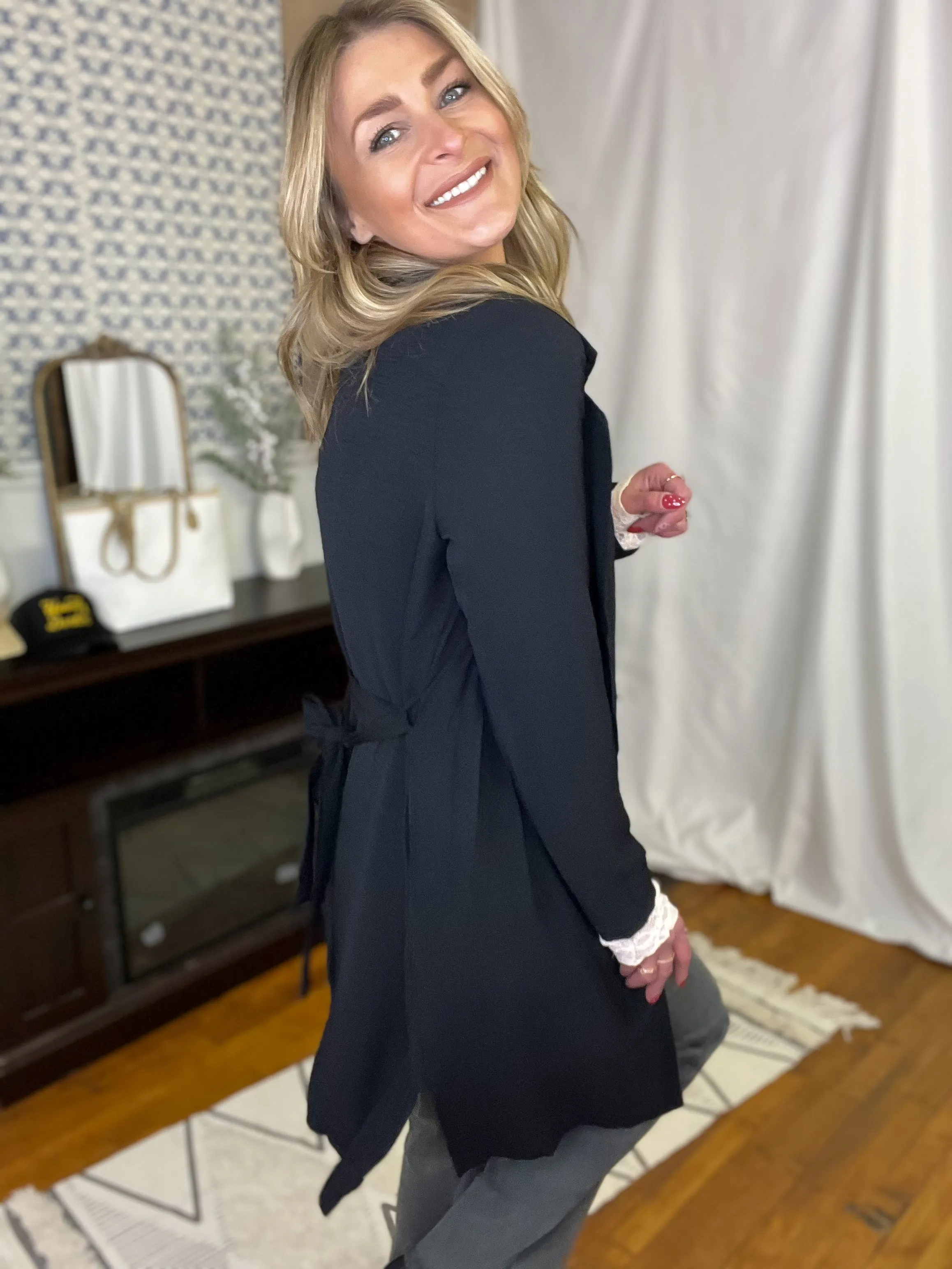 Brooklyn Belted Midi Blazer