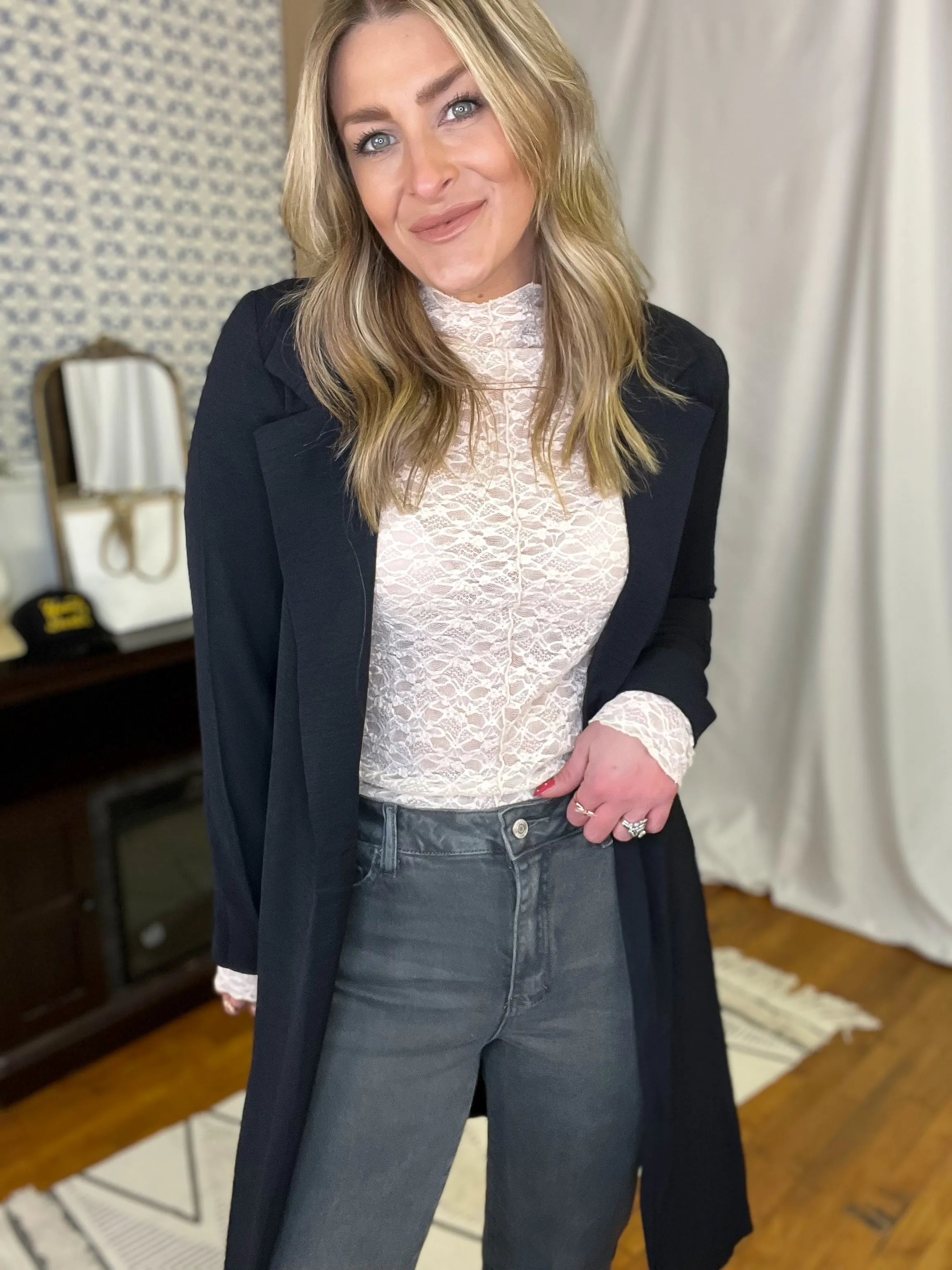 Brooklyn Belted Midi Blazer