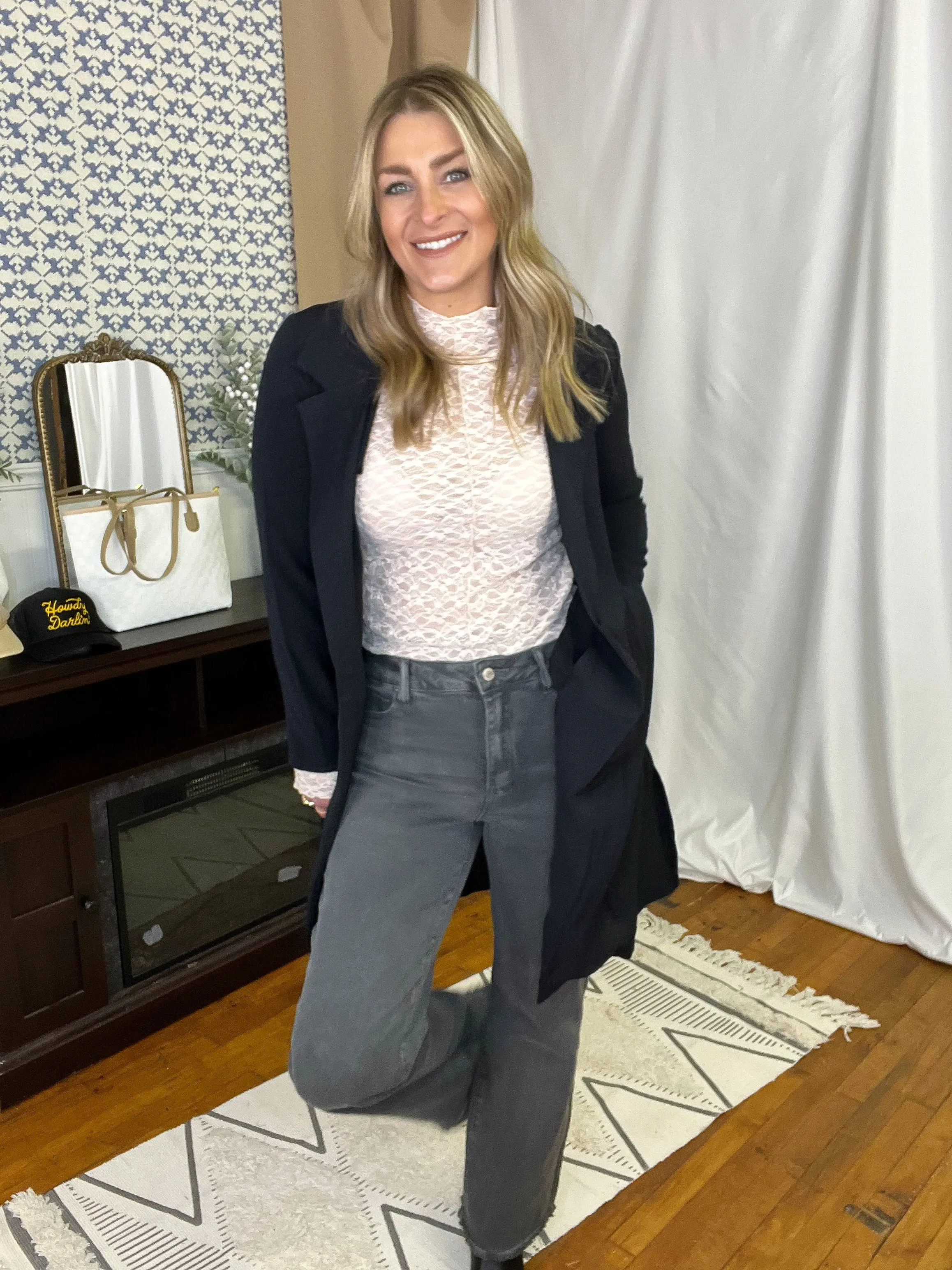 Brooklyn Belted Midi Blazer