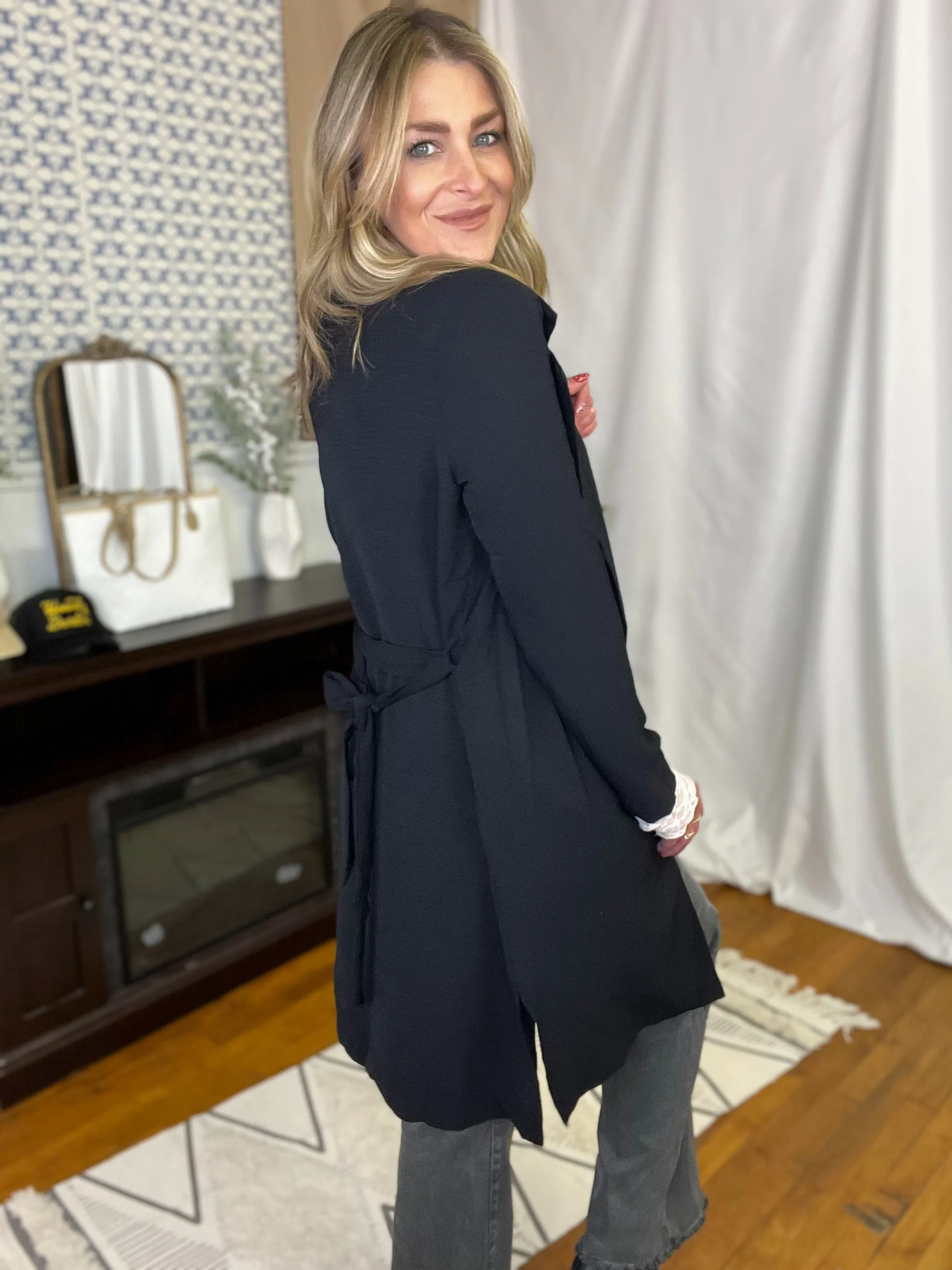 Brooklyn Belted Midi Blazer