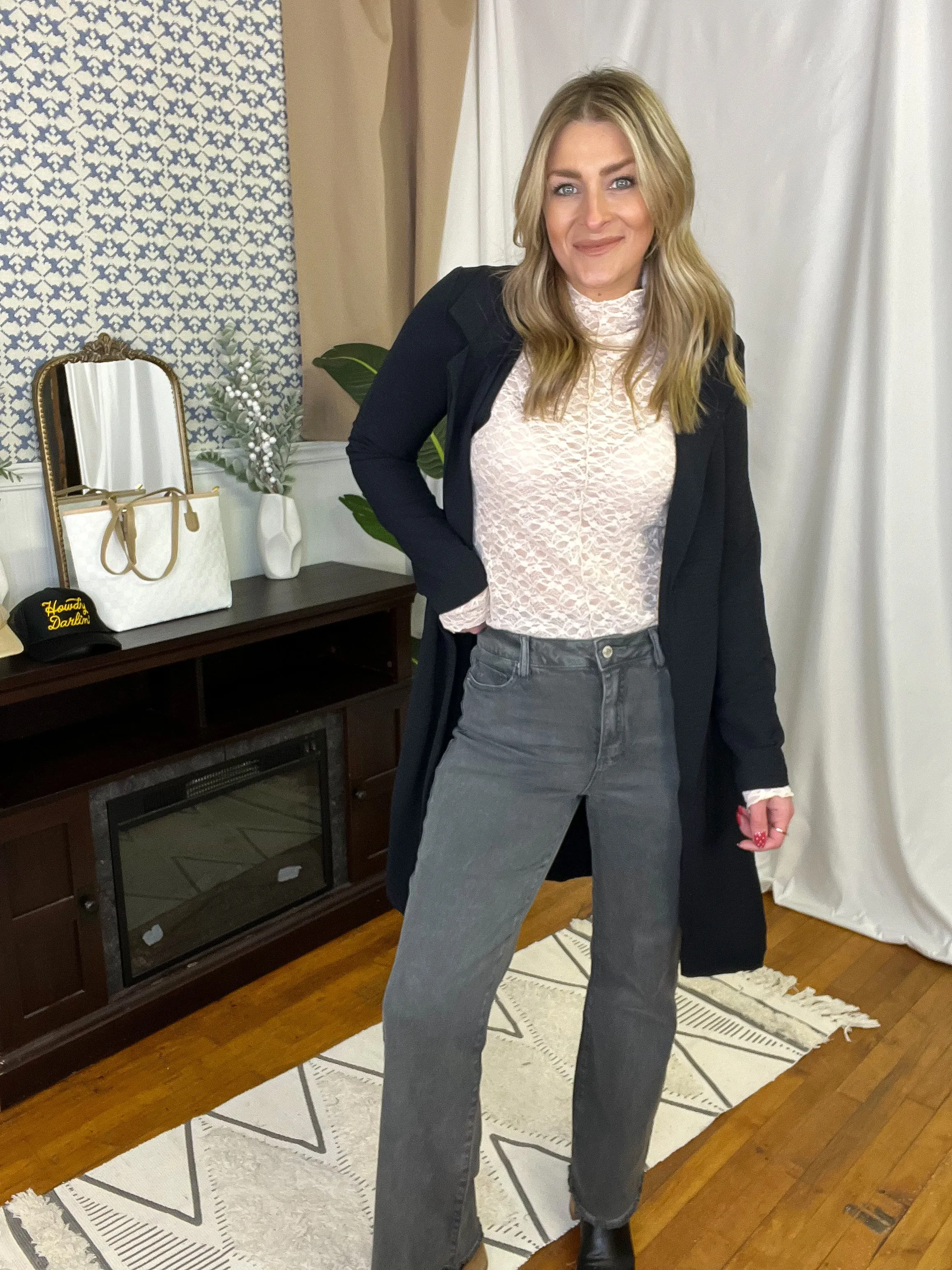 Brooklyn Belted Midi Blazer