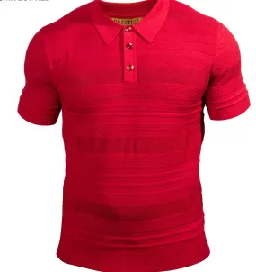 CMK-207 Short Sleeve Polo Red