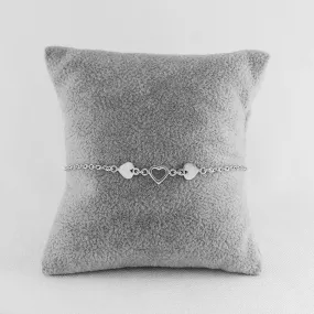 Elegant Heart Bracelet