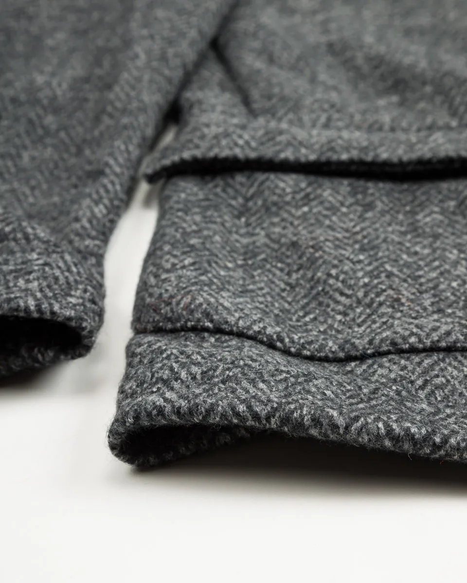 Evans Jacket - Grey Wool Herringbone