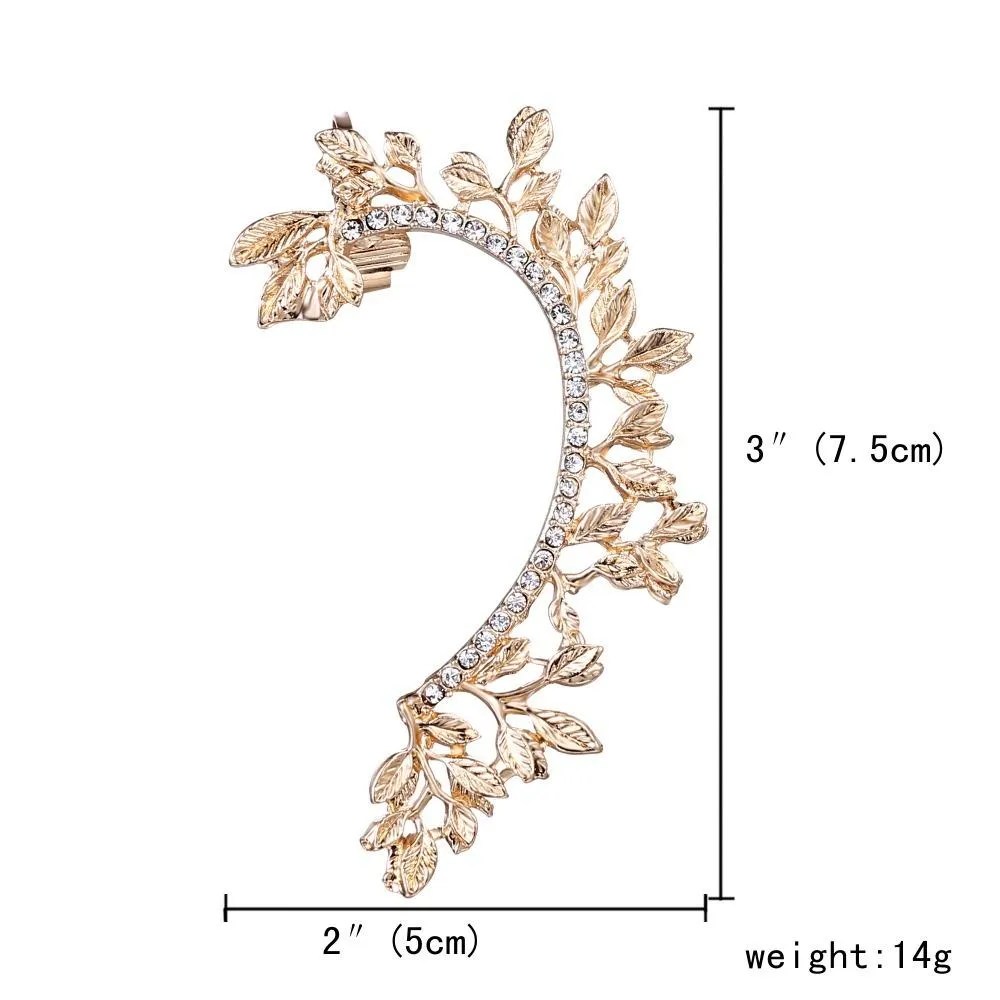 Floral Clip Earrings