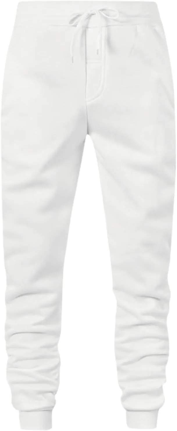 FZVYD Pleated Pants for Men Mens Casual Elastic Drawstring Cargo Pants Lightweight Relaxed Fit Cotton Workout Sweatpants 2023