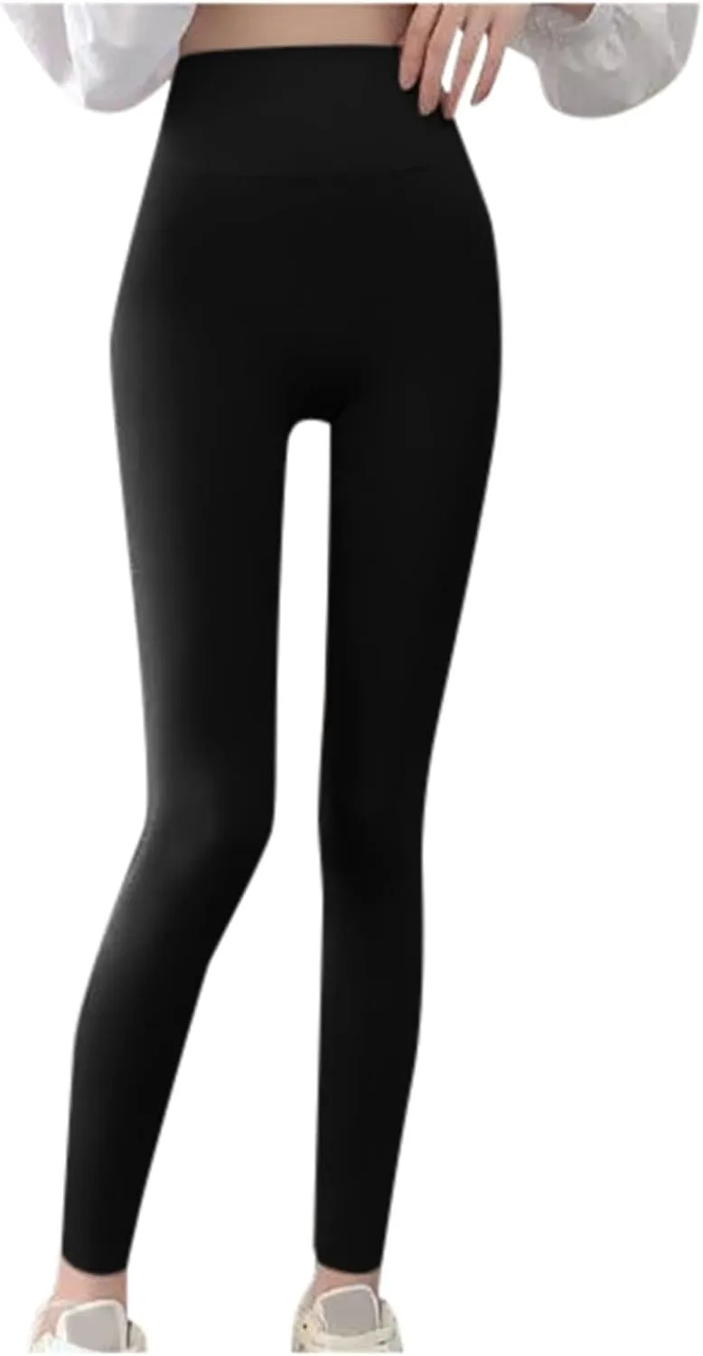FZVYD Shapewear for Women Tummy Control Seamless High Waisted Light Compression Footless Tights Leggings Stretchy Pants