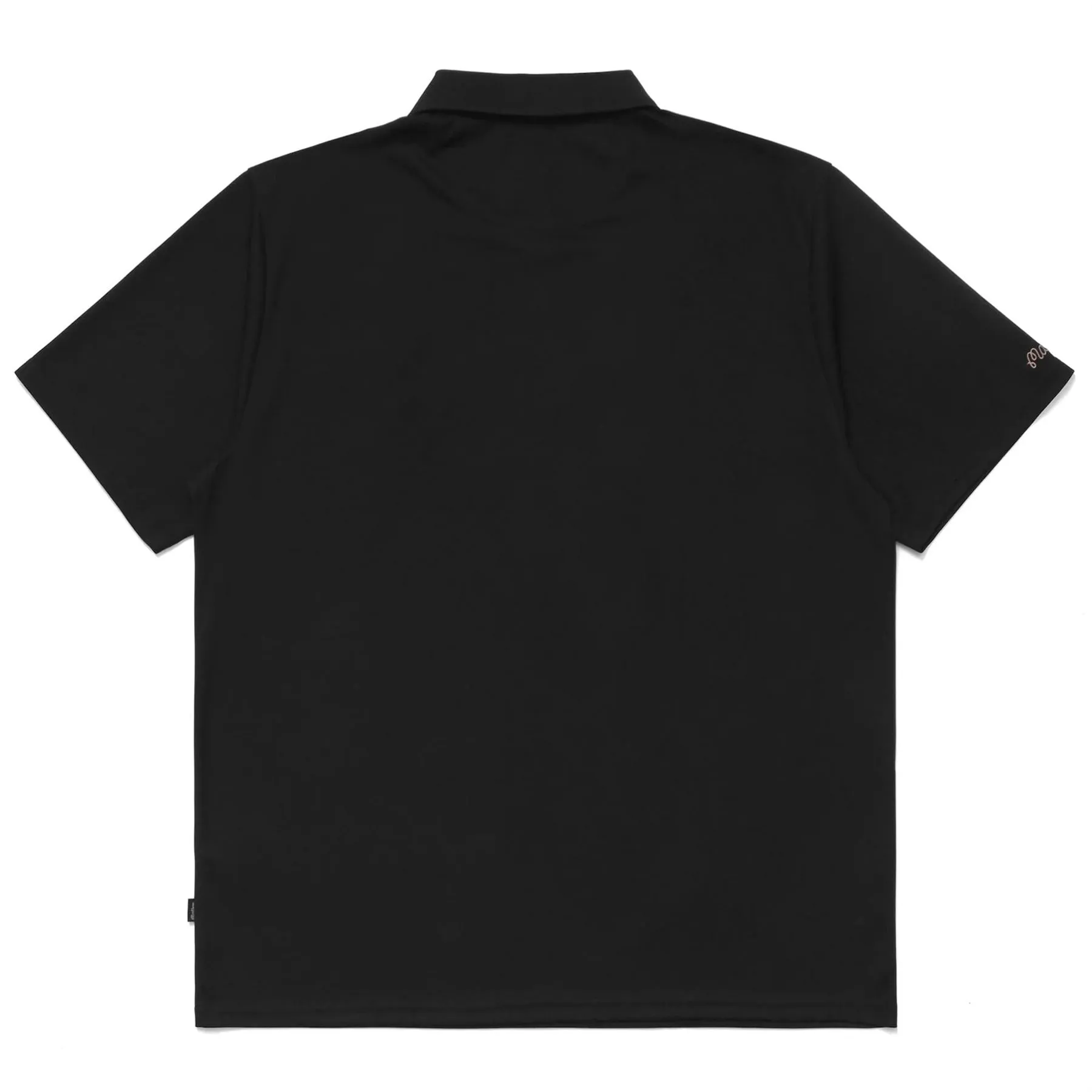 Glacier Buckets Performance Pique Polo Black - AW24