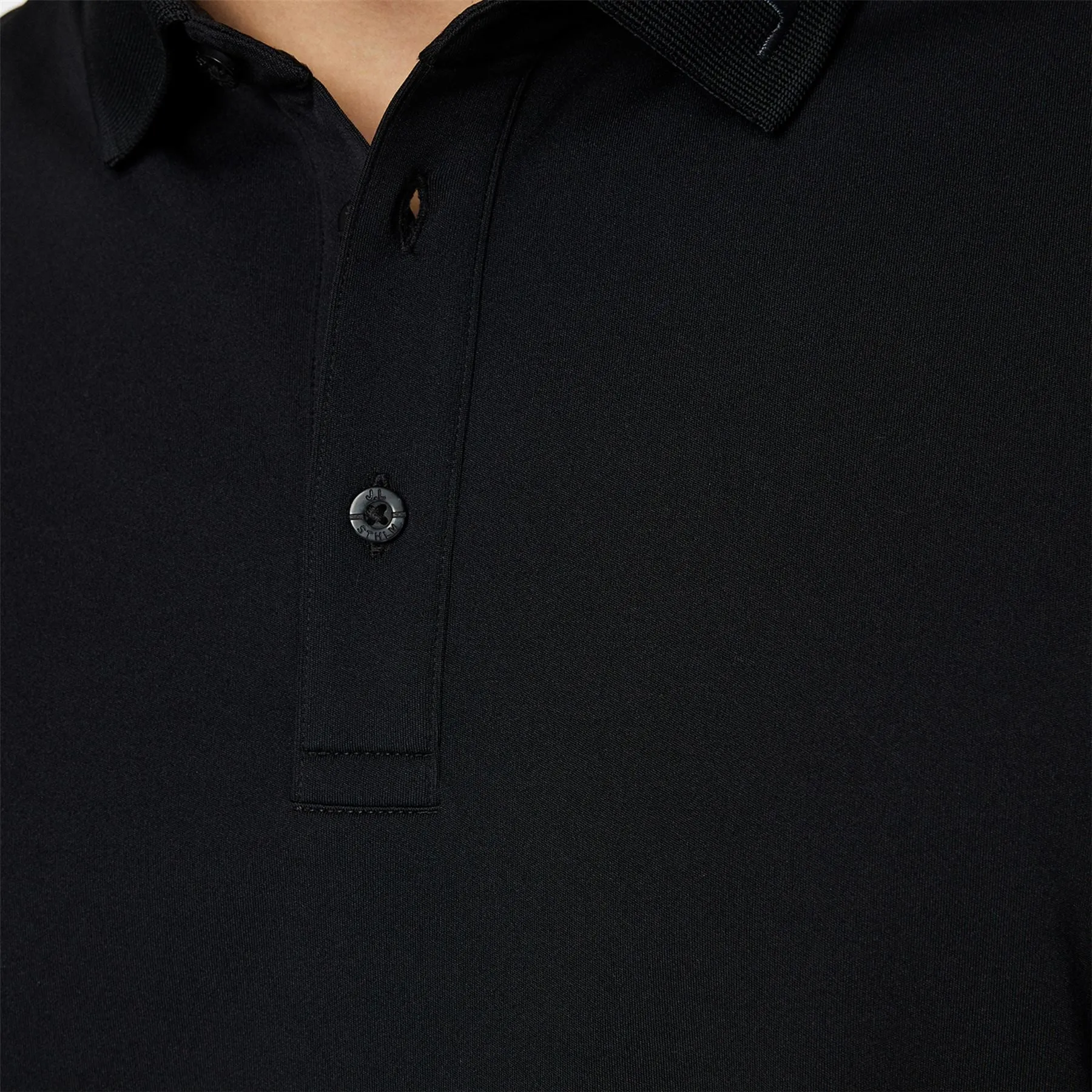 Heath Regular Fit Polo Black - AW24