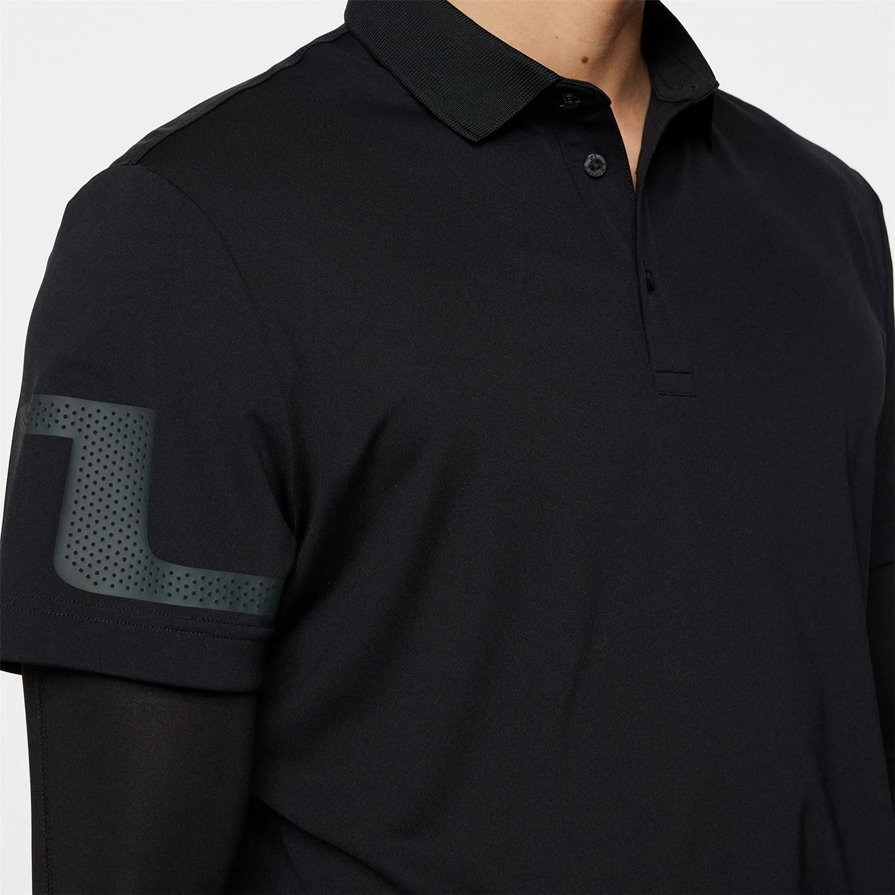 Heath Regular Fit Polo Black - AW24