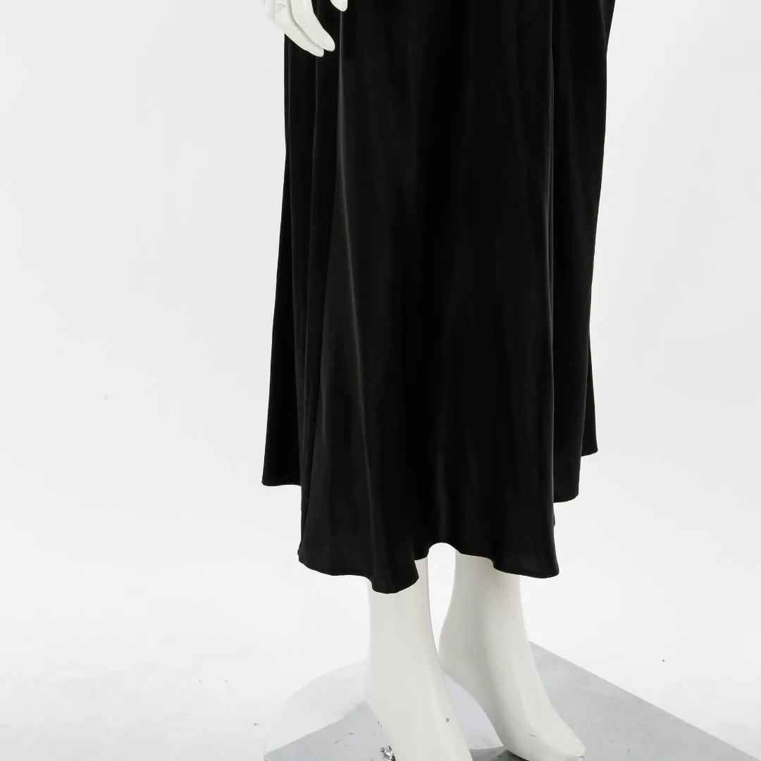 Husk Ruched Silk 'Octavia' Midi Dress Size 14