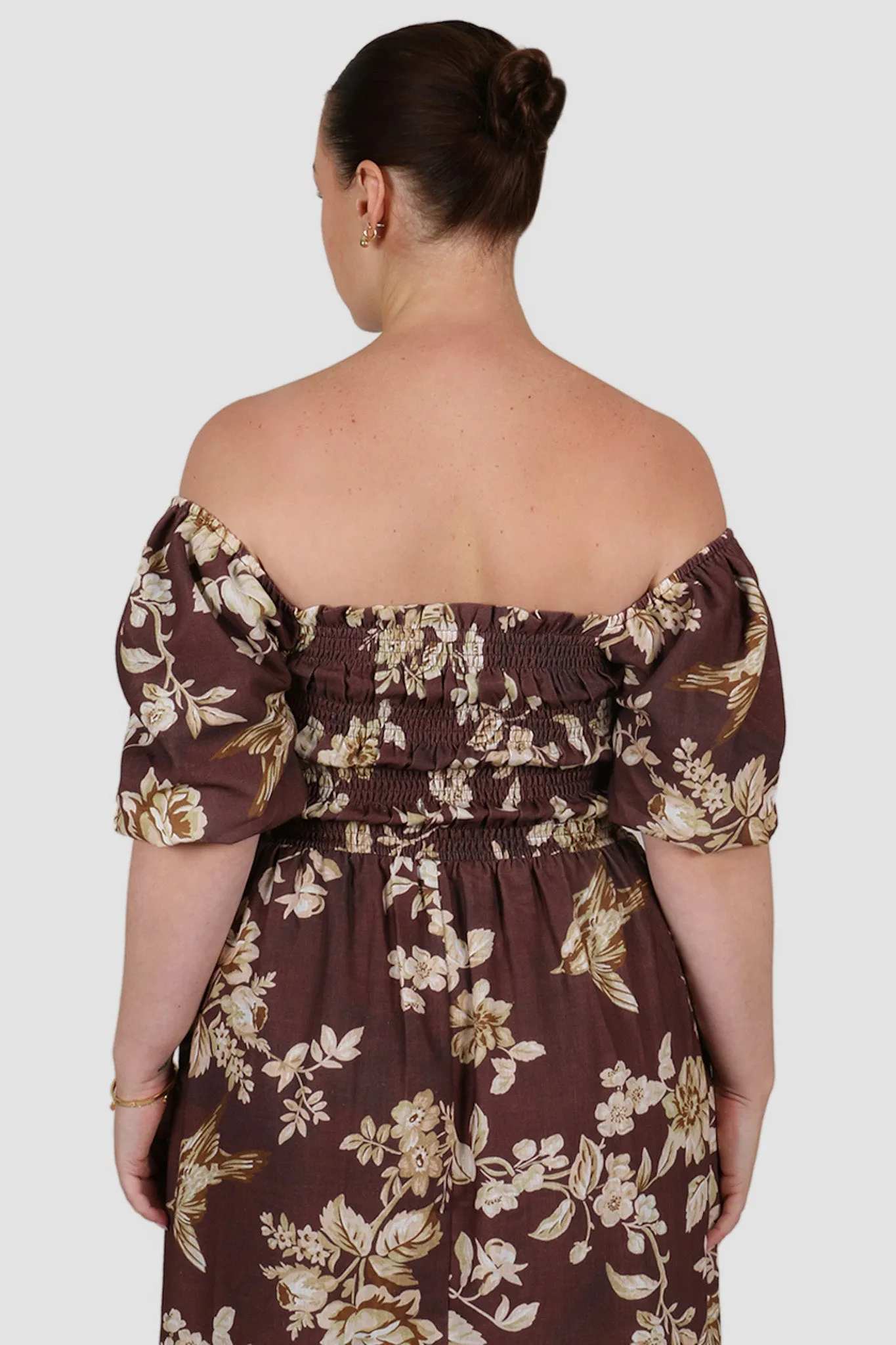 ISMAE MAXI DRESS GOLDEN MEADOW