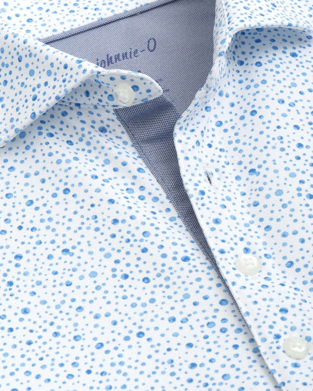 Johnnie-O Dotty Printed Polo