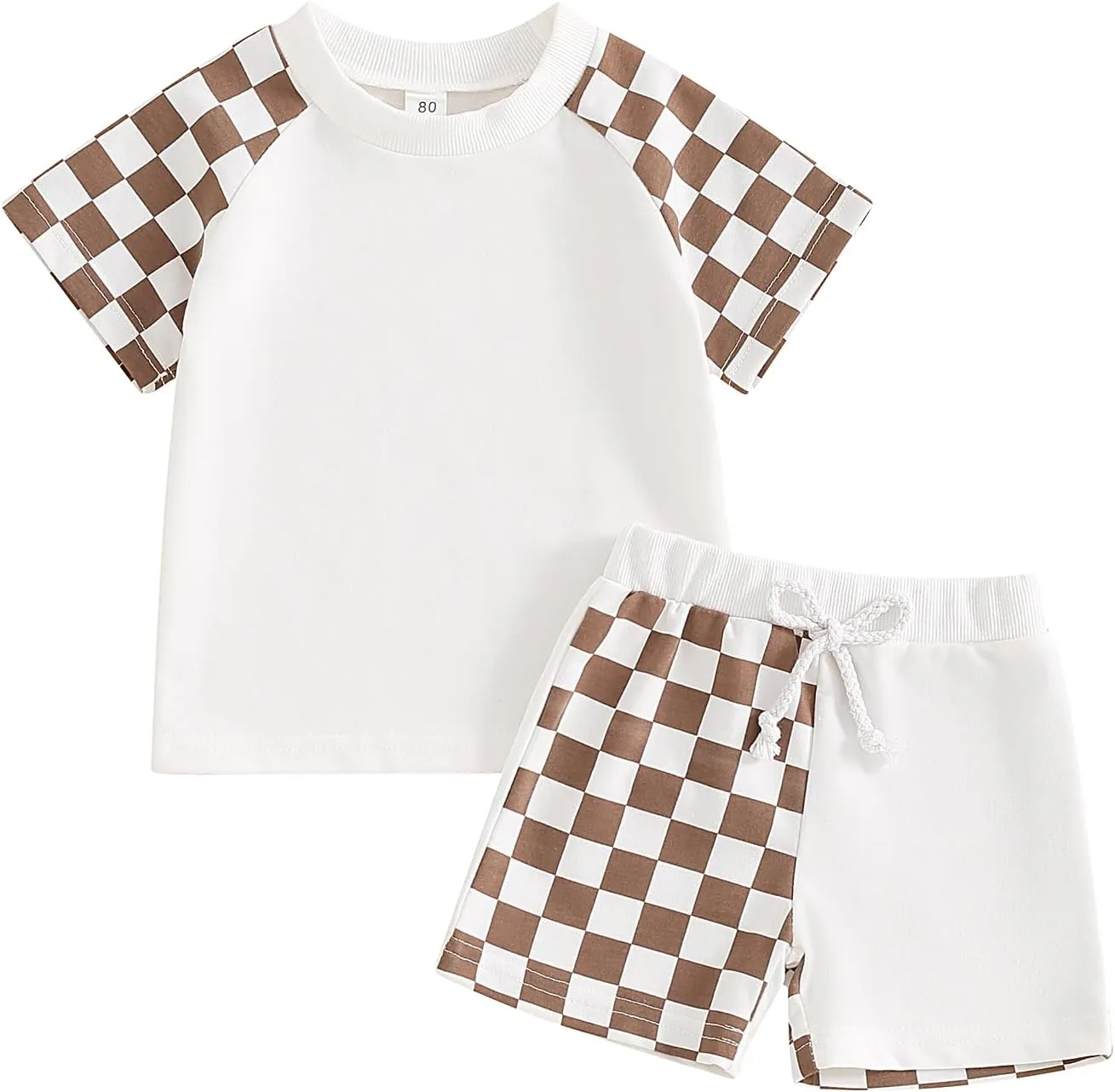 Kuriozud Toddler Baby Boy Summer Outfit Short Sleeve T Shirt Shorts Set 3 6 12 18 24 Months 2T 3T 4T Baby Neutral Clothes