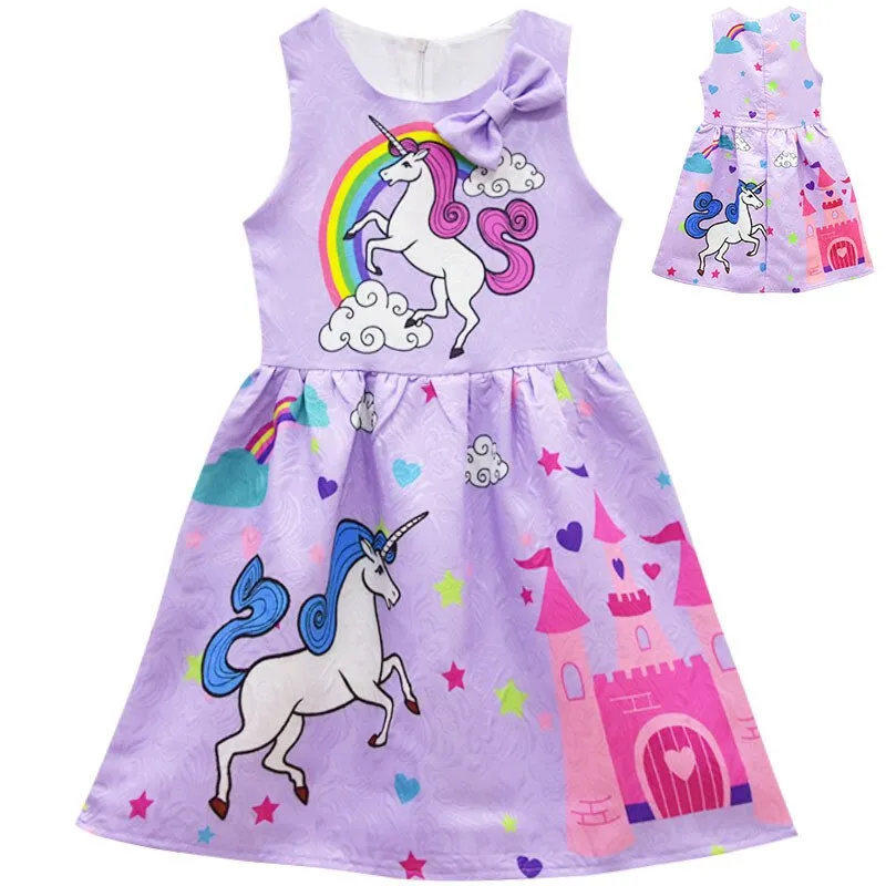 Light Purple Unicorn Dress