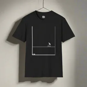 Minimalistic Bike Riding Graphic T-Shirt