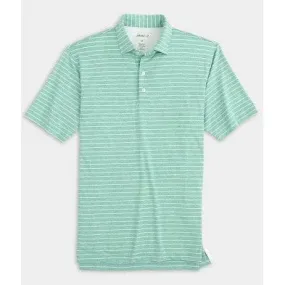 Newton Striped Polo in Iguana by Johnnie-O