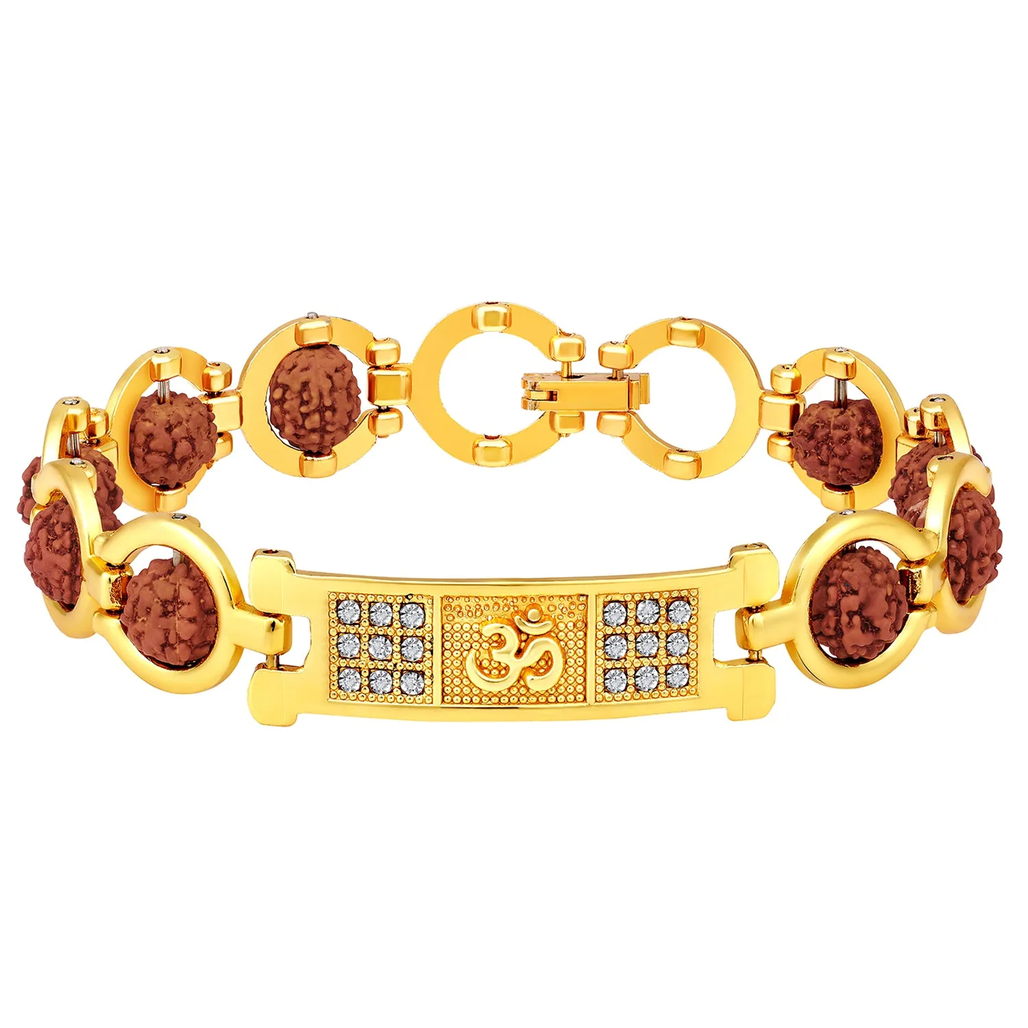 Om Rudraksha Bracelet Kada