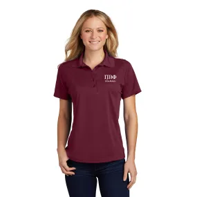 Pi Beta Phi Embroidered Alumna Polo - Maroon