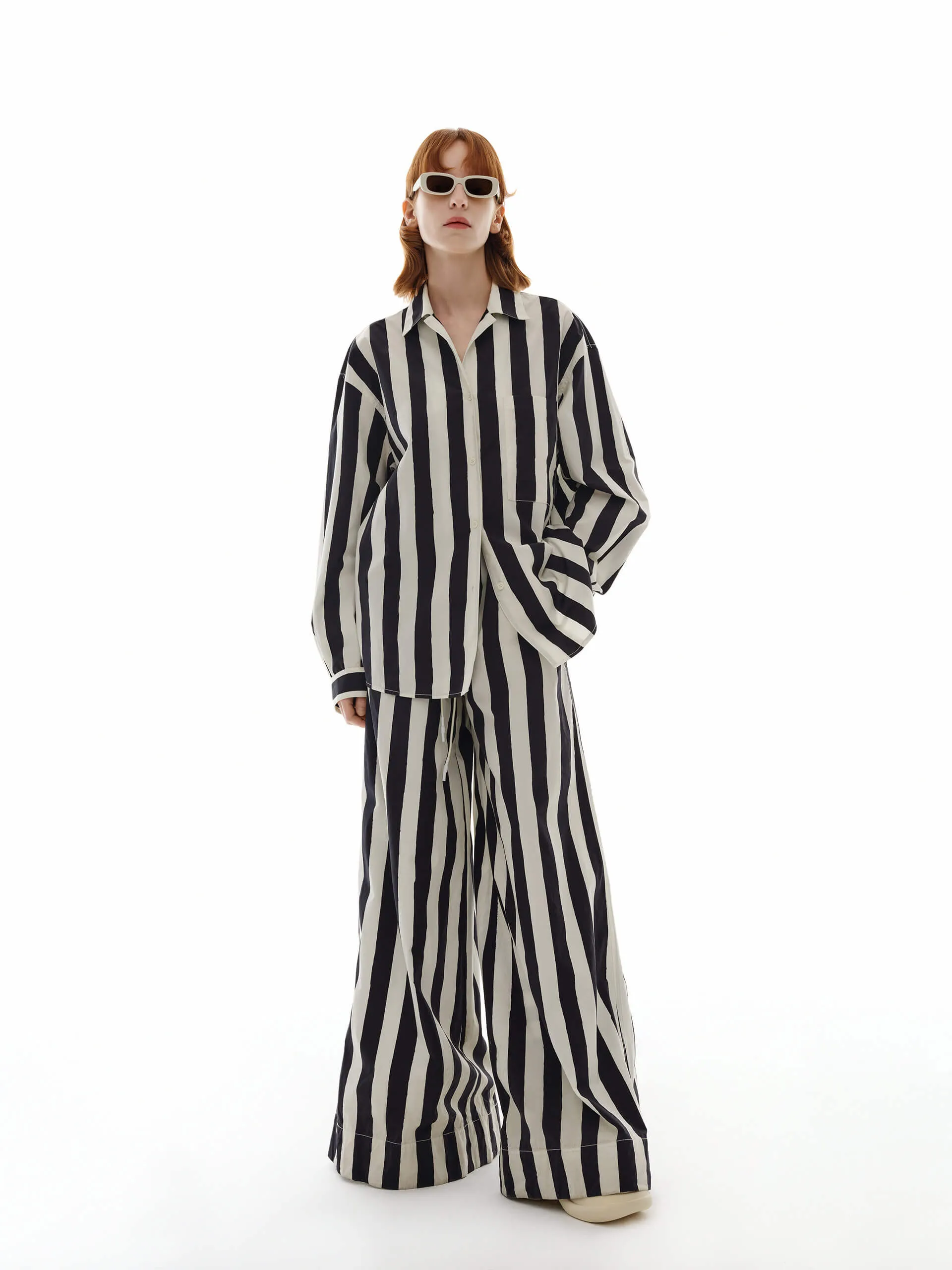 Relaxed Fit Striped Shirt