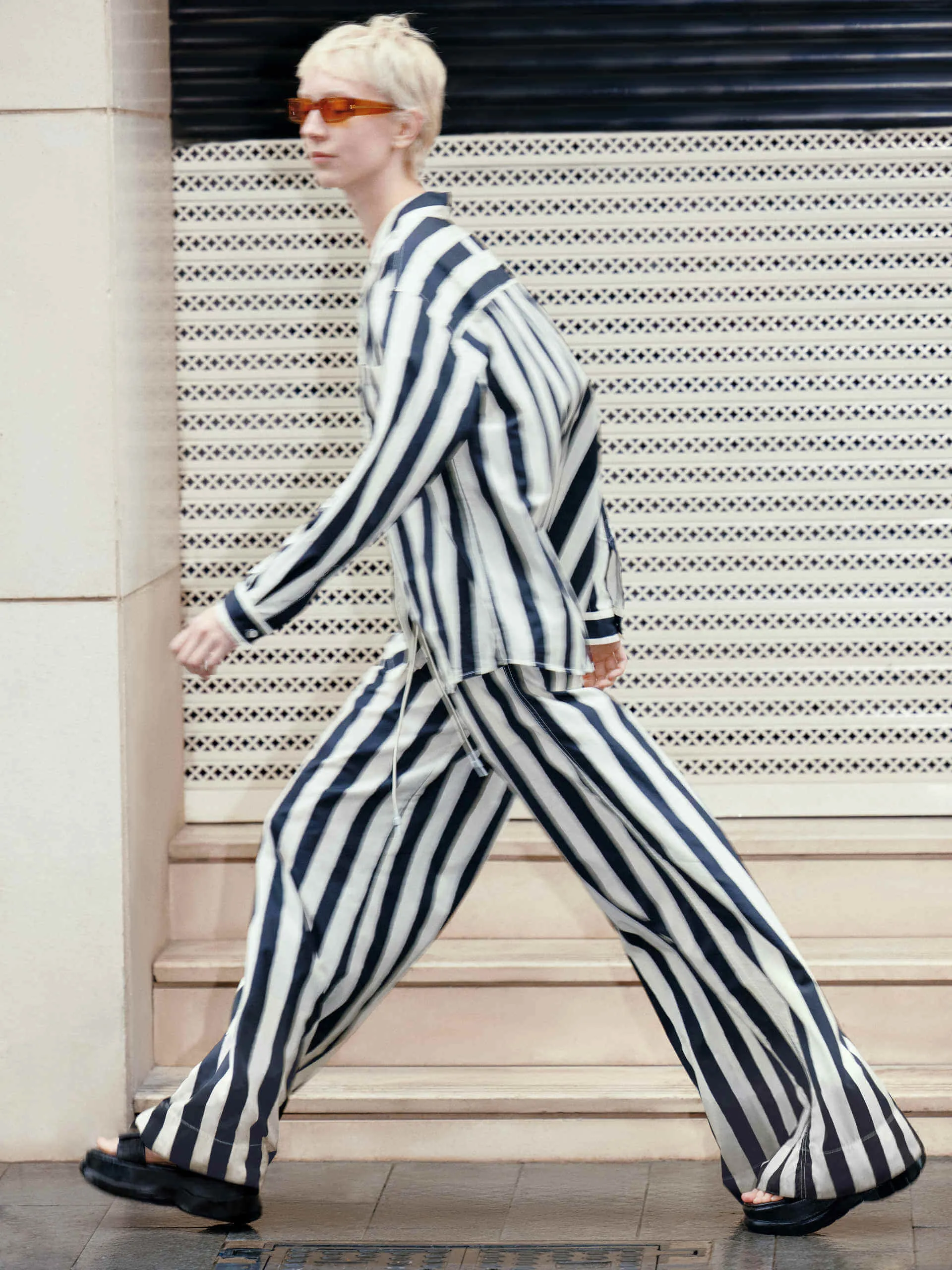 Relaxed Fit Striped Shirt
