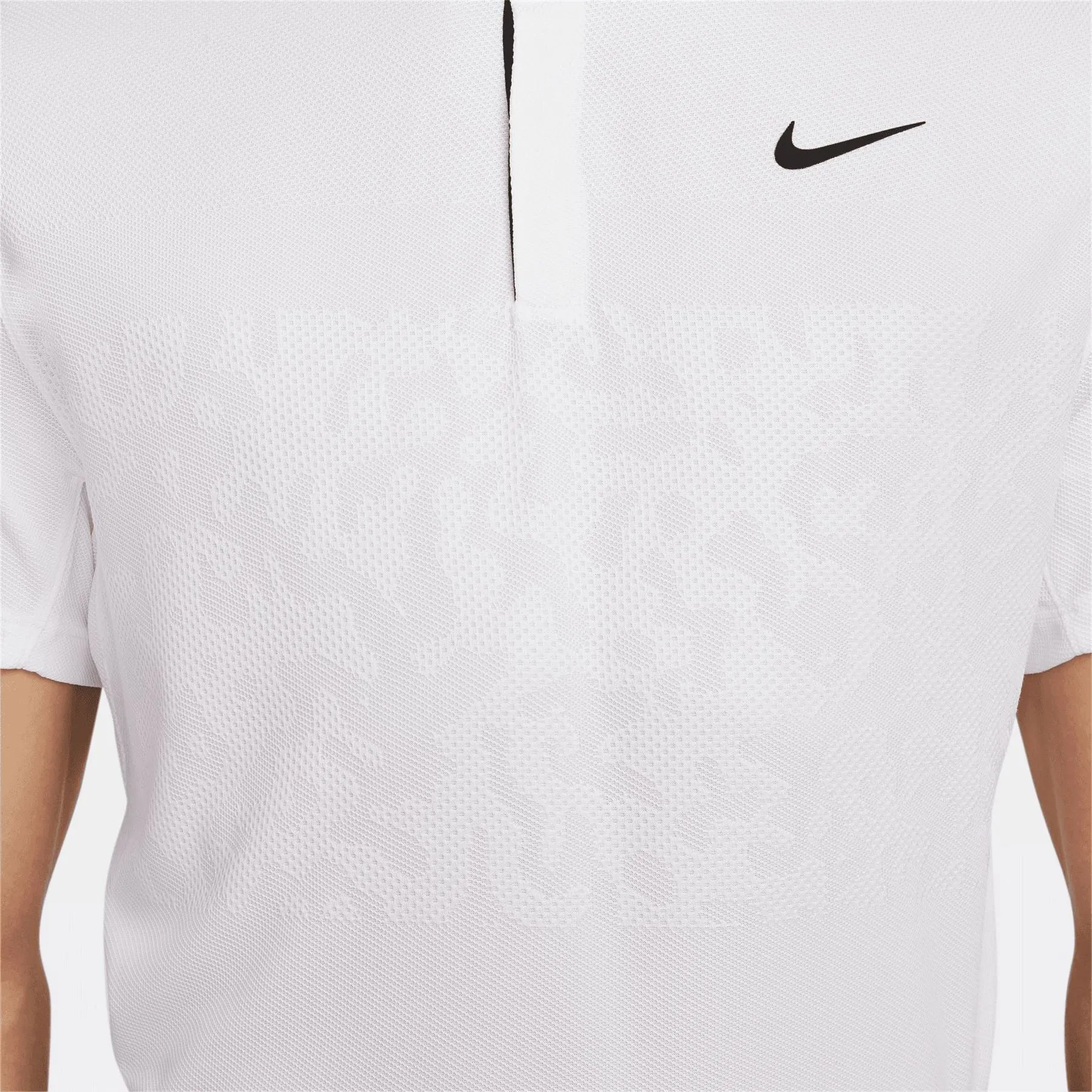 TW Dri-Fit ADV Camo Polo White/White - AW23