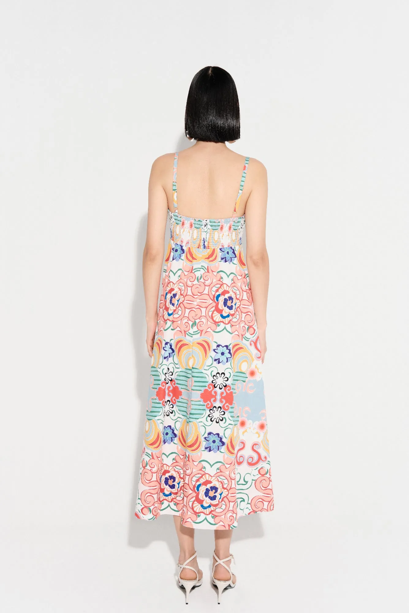 Veracruz Dress in Cometa Print
