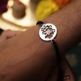 Virgo / कन्या Silver Bracelet for Men