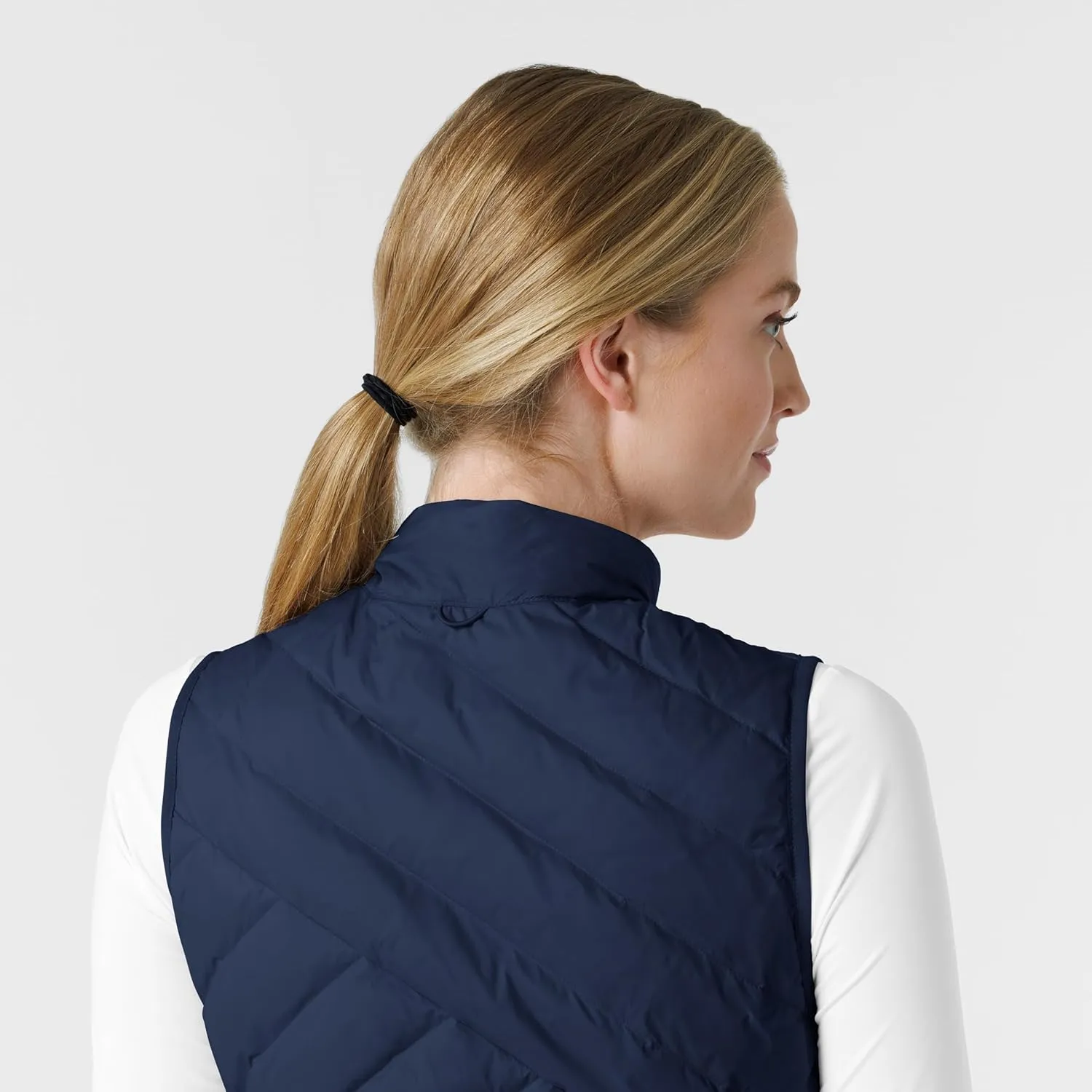 Wink Women's Quilted Scrub Vest