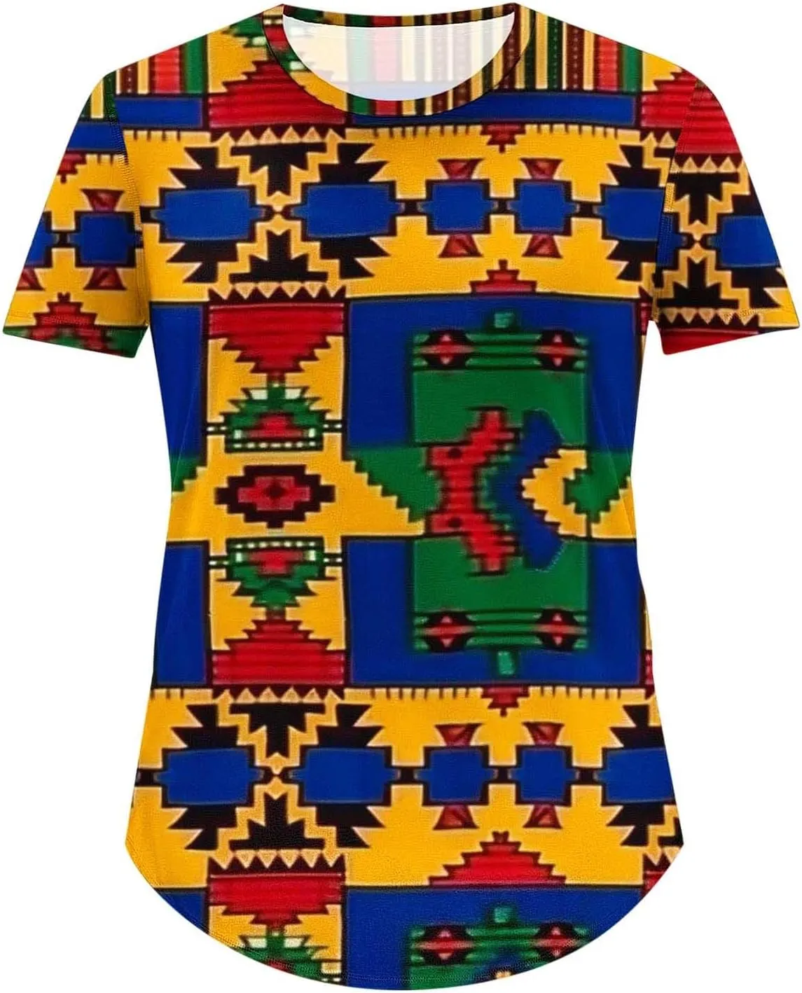 Womens Plus Size Juneteenth Shirt Short Sleeve Summer Tops Black History Month T-Shirts African Freedom Day Tees